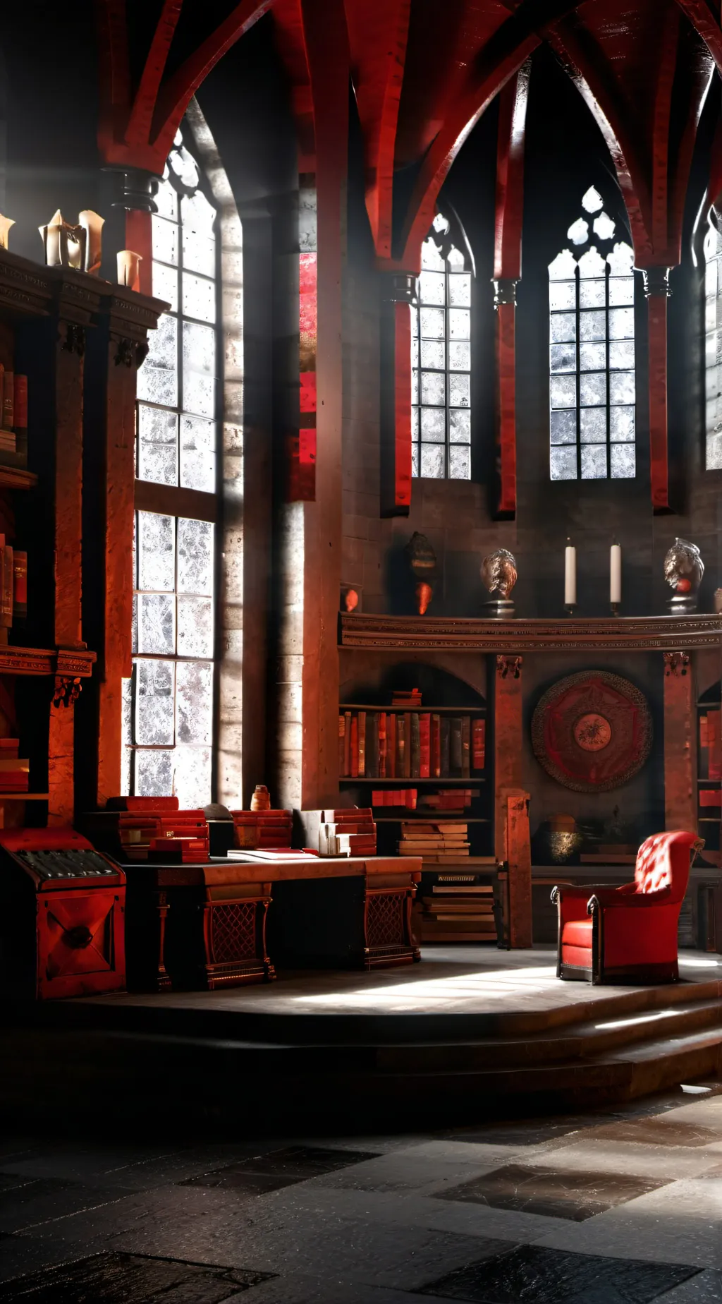 ai character: hogwarts background