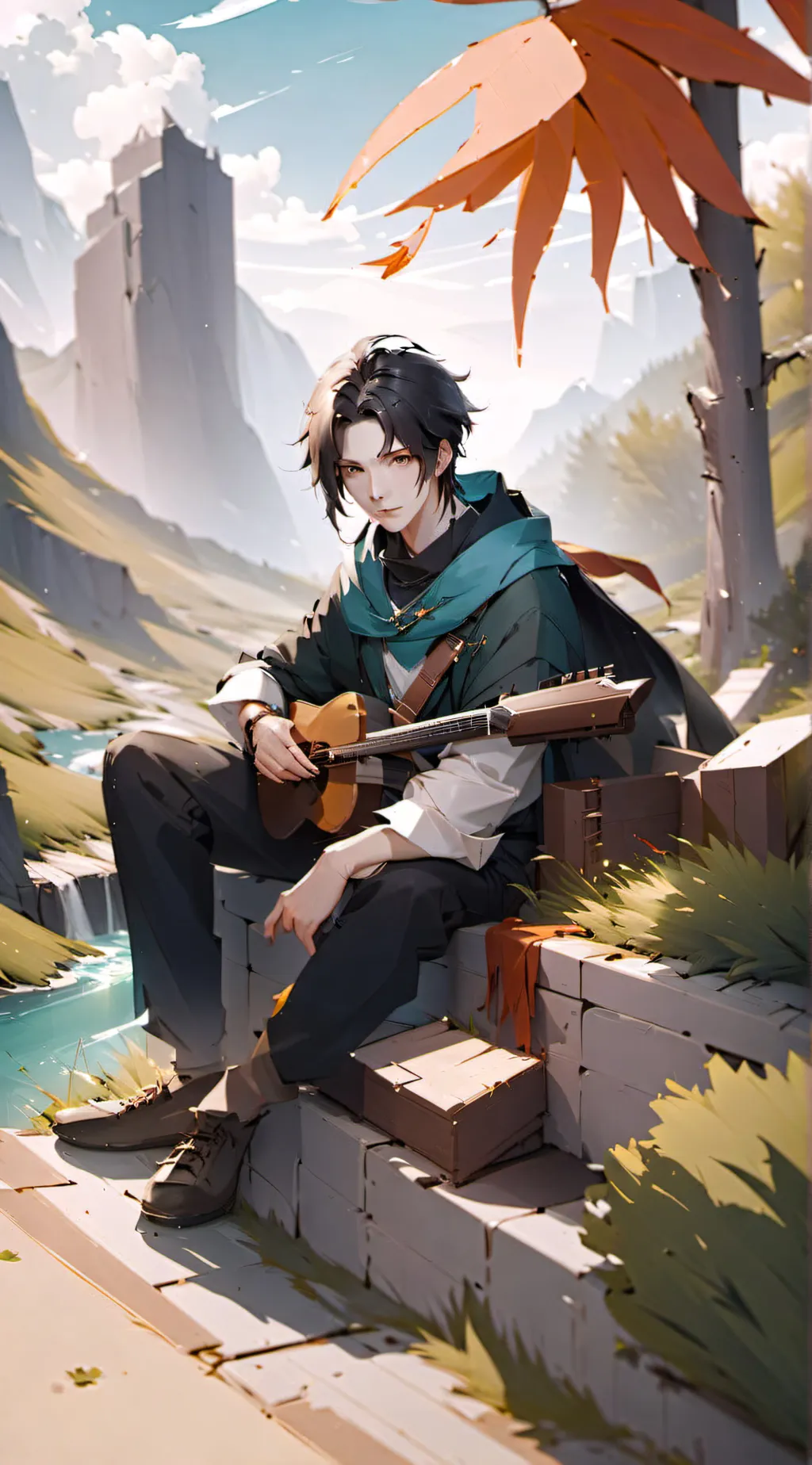 ai character: Simon background