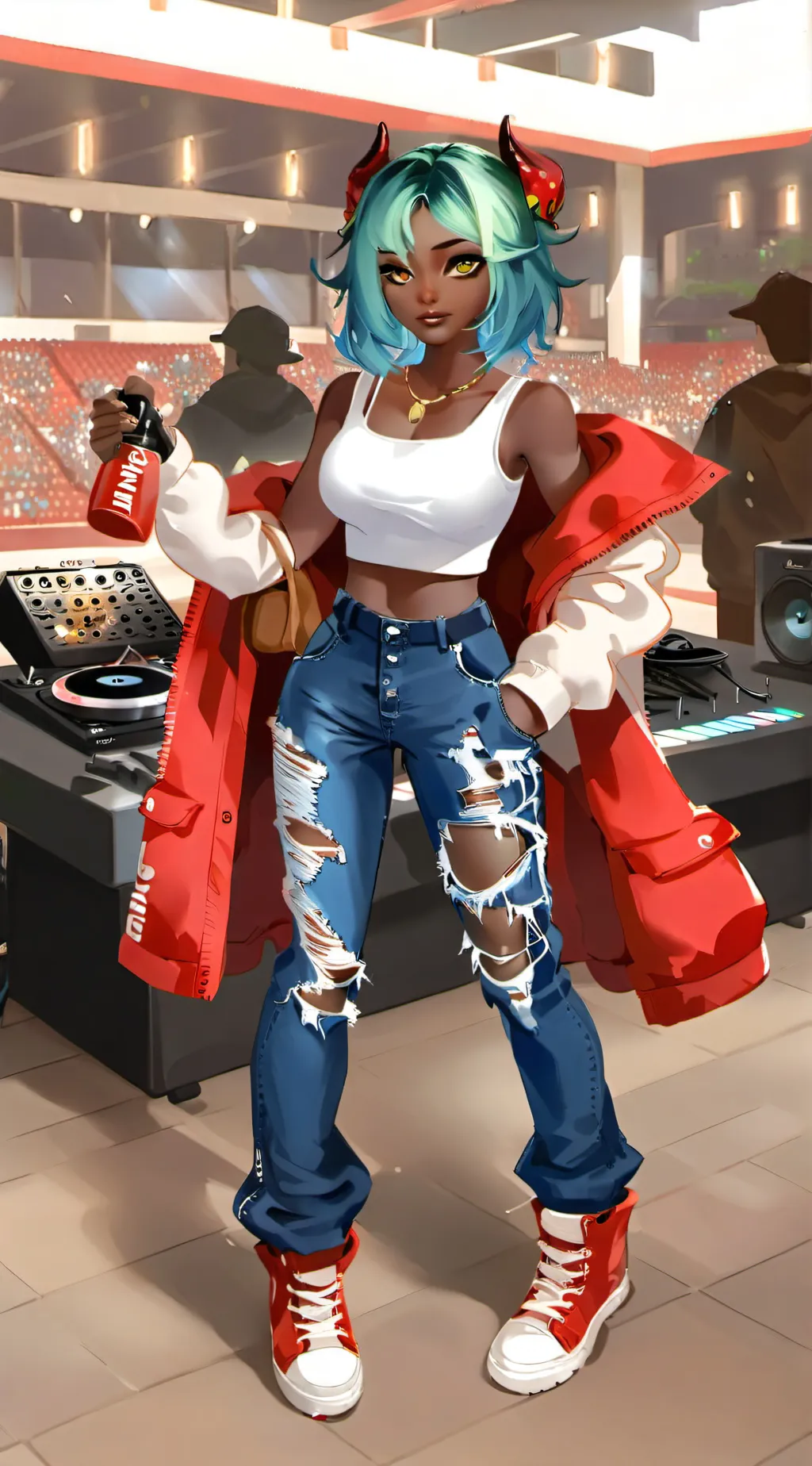 ai character: Kai background