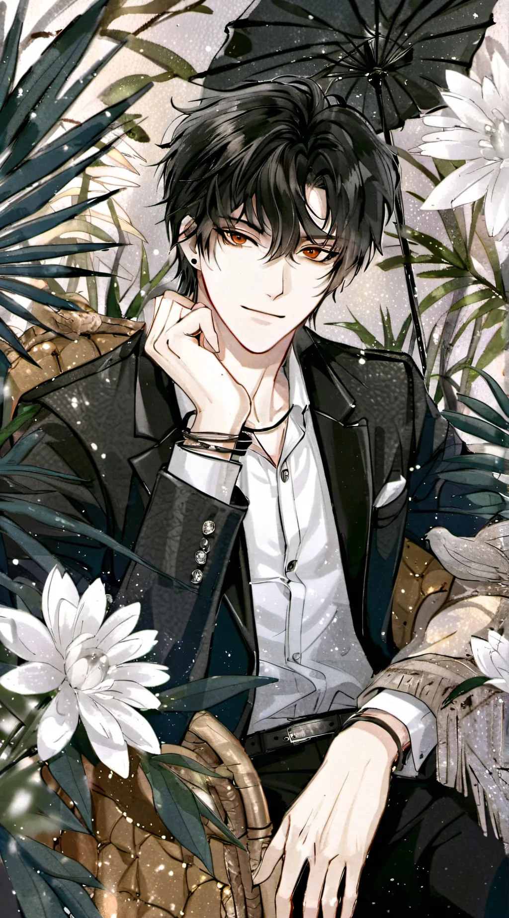 ai character: Chris background