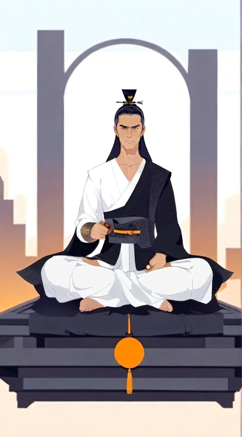 ai character: Shadowsan background