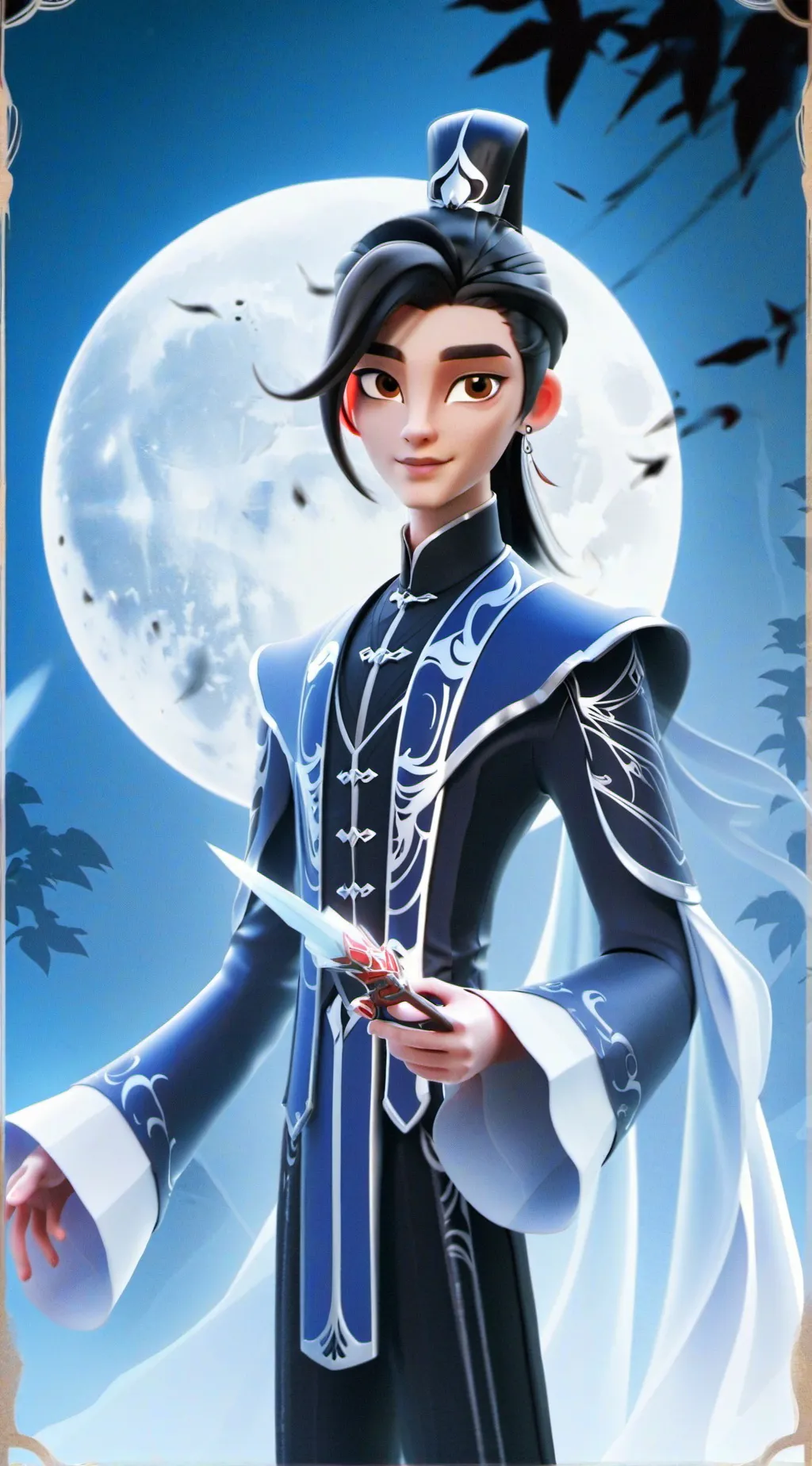 ai character: ken sato background