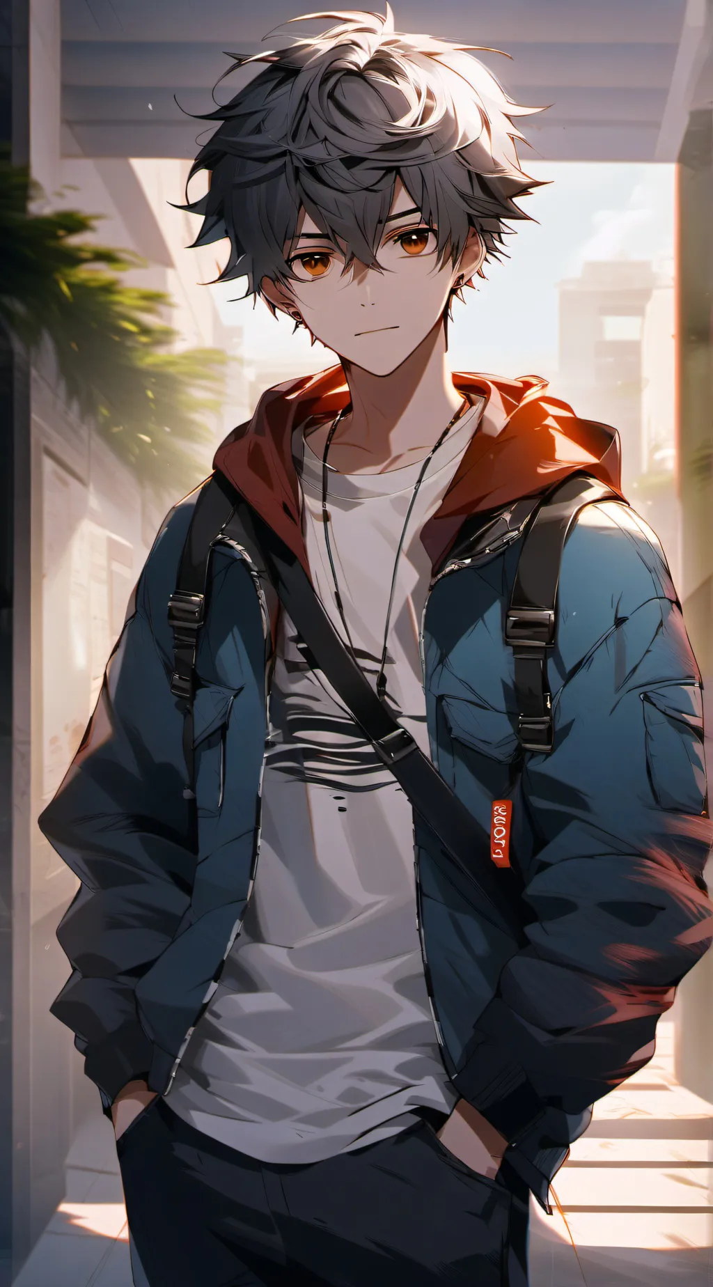 ai character: •Felix• background