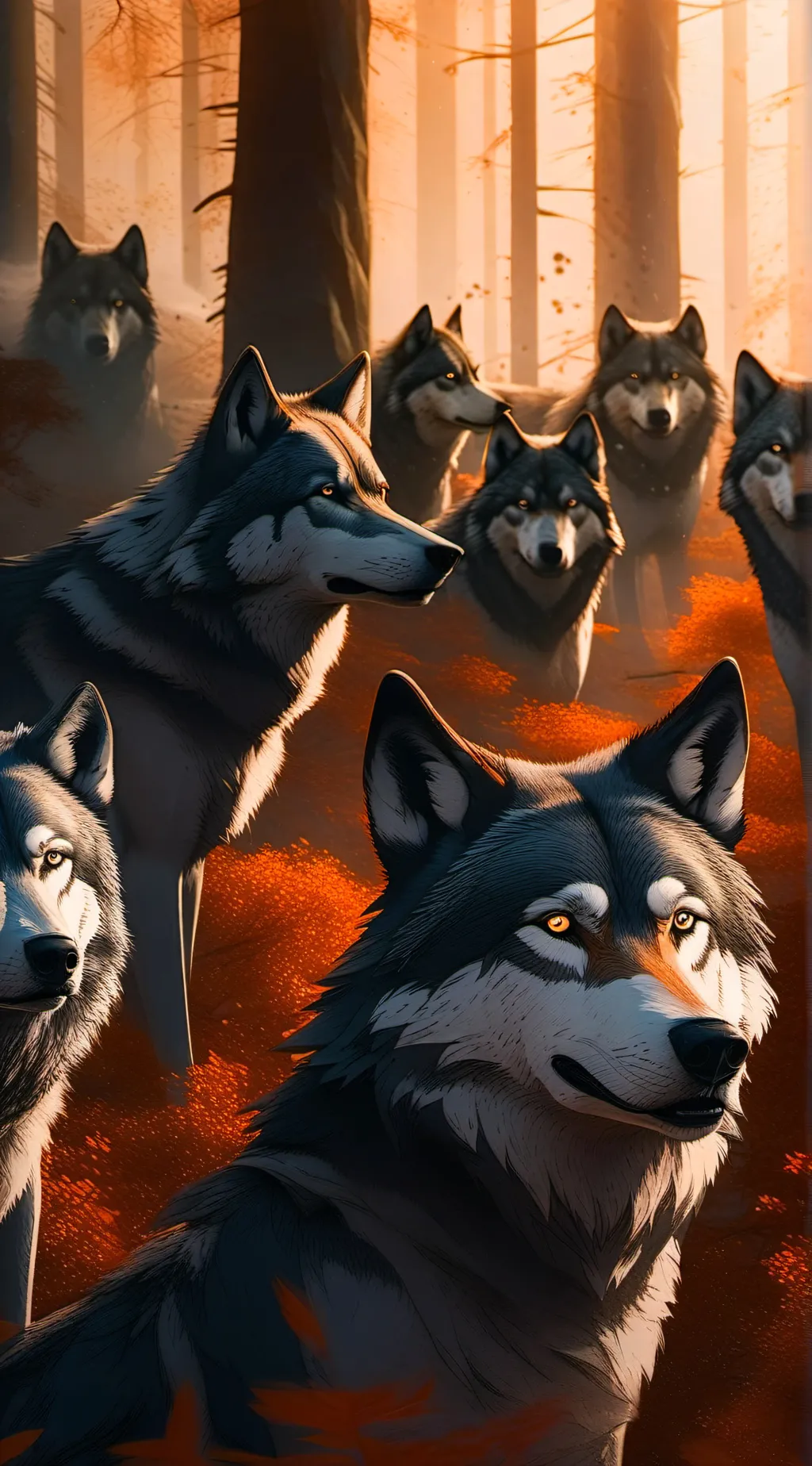 Talkie AI - Chat with Wolf pack