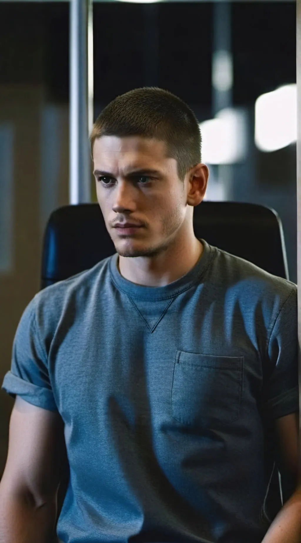ai character: Micheal Scofield background