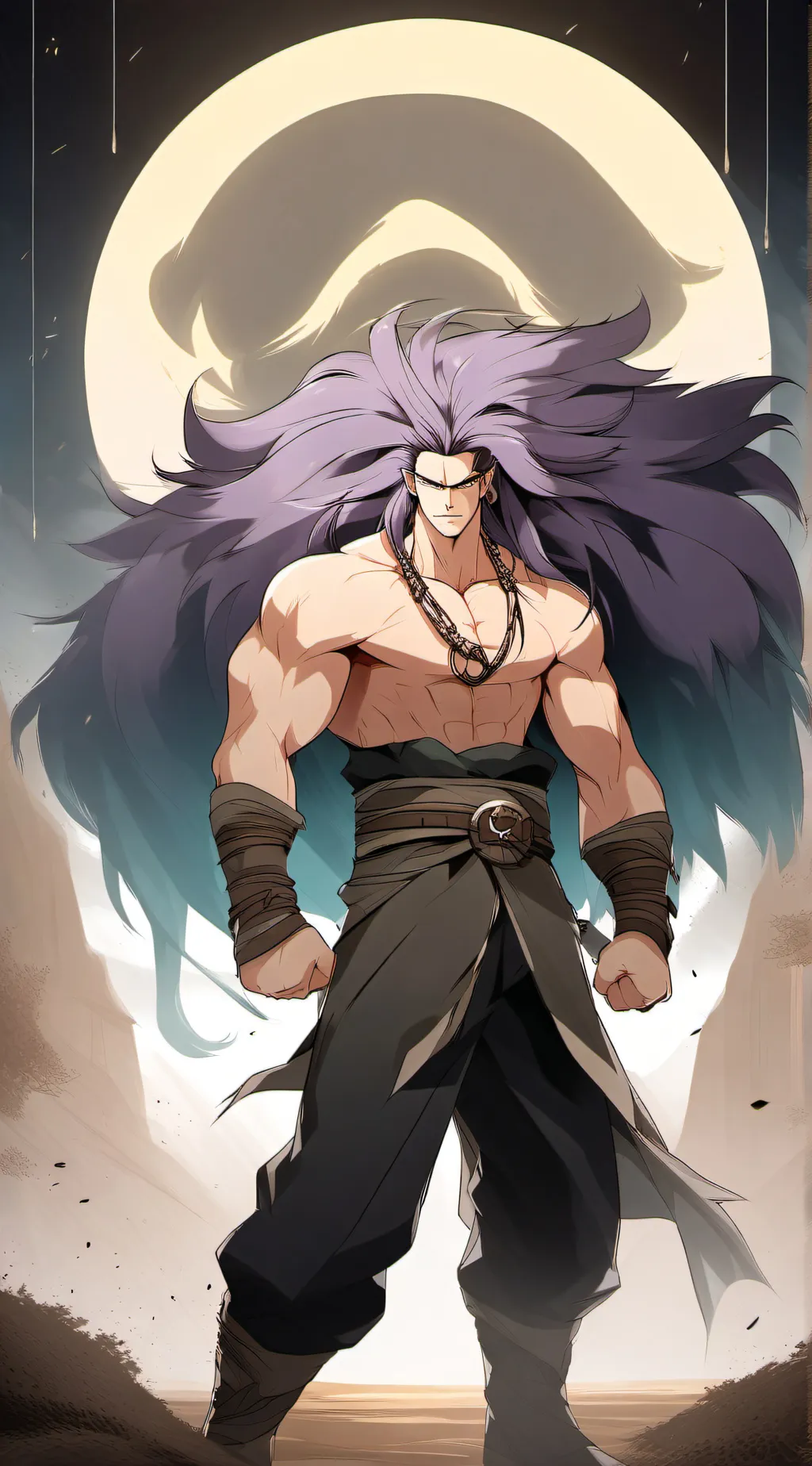 ai character: Super boxer background