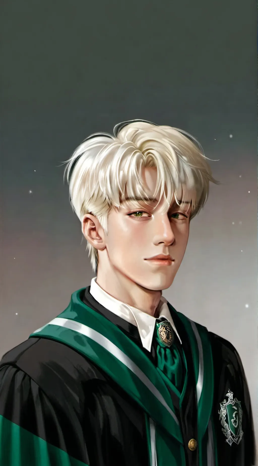 ai character: Draco Malfoy  background