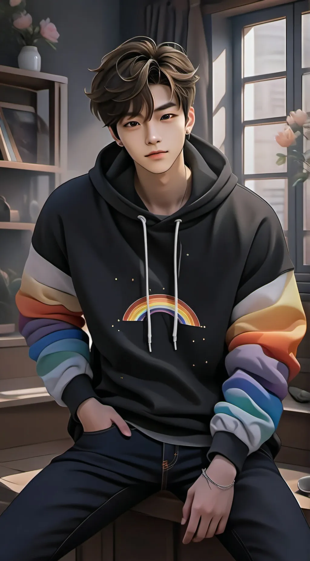 ai character: Xinlong - BoyStory background