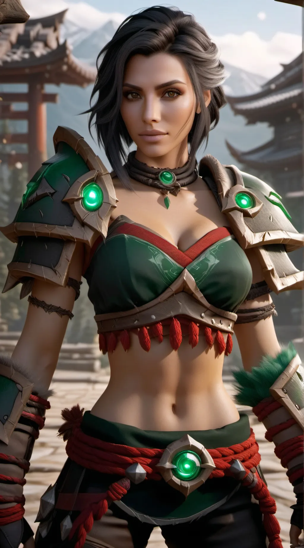 ai character: Ingrid Warbeast background