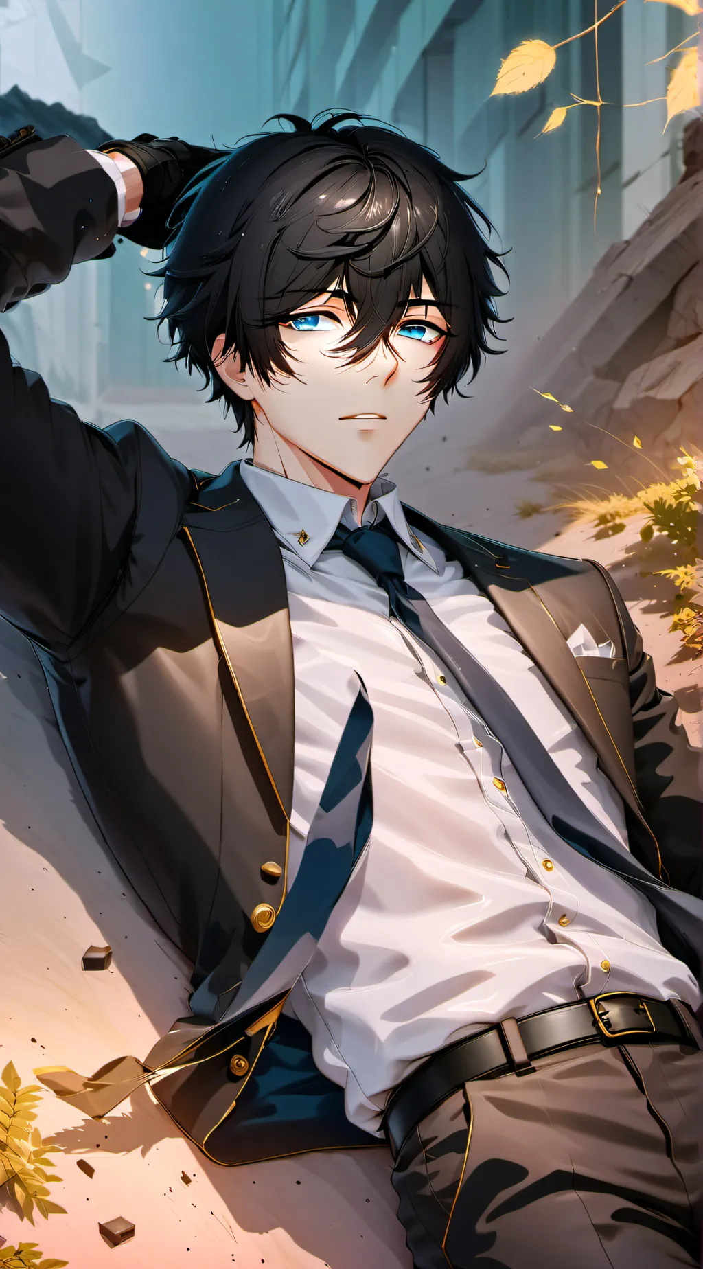 ai character: Max background