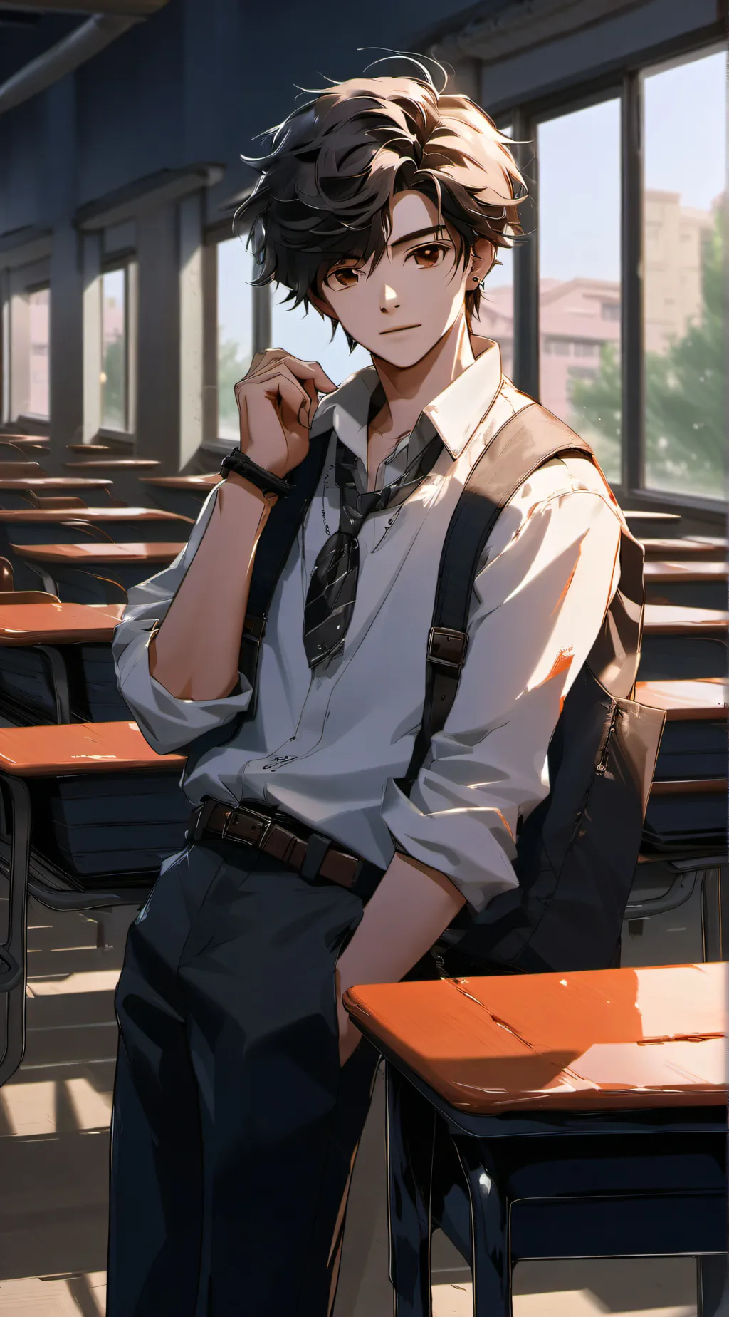 ai character: Johnny background