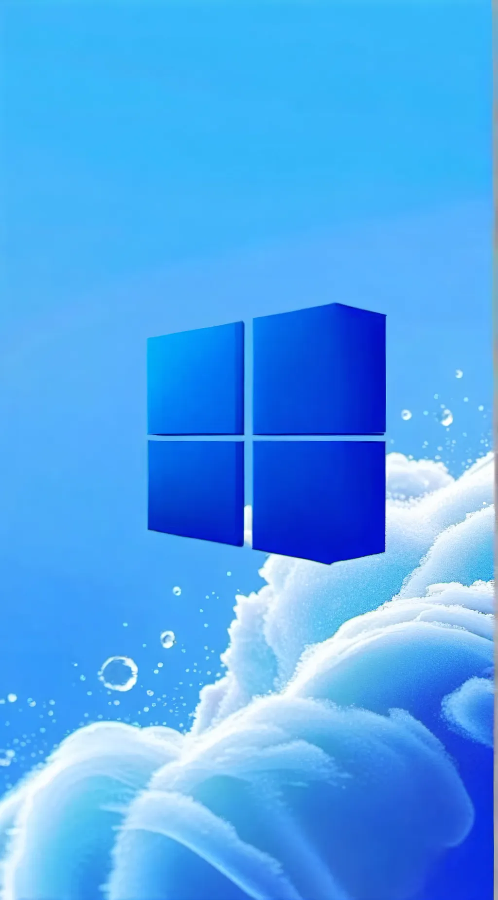 ai character: windows 11 background