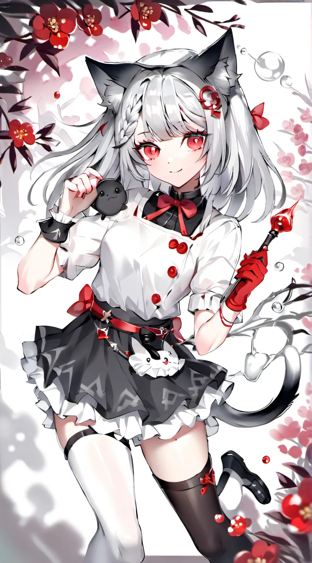 ai character: marshmallow  background