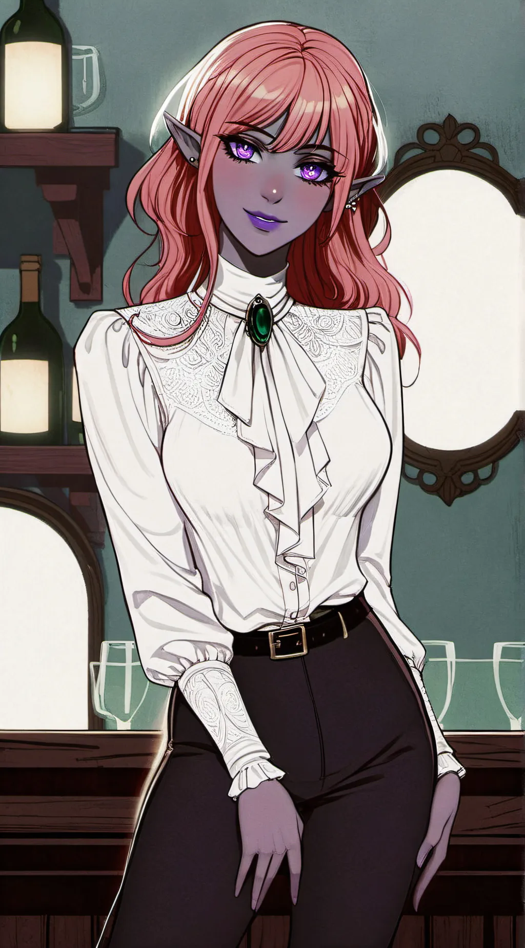 ai character: Diana background