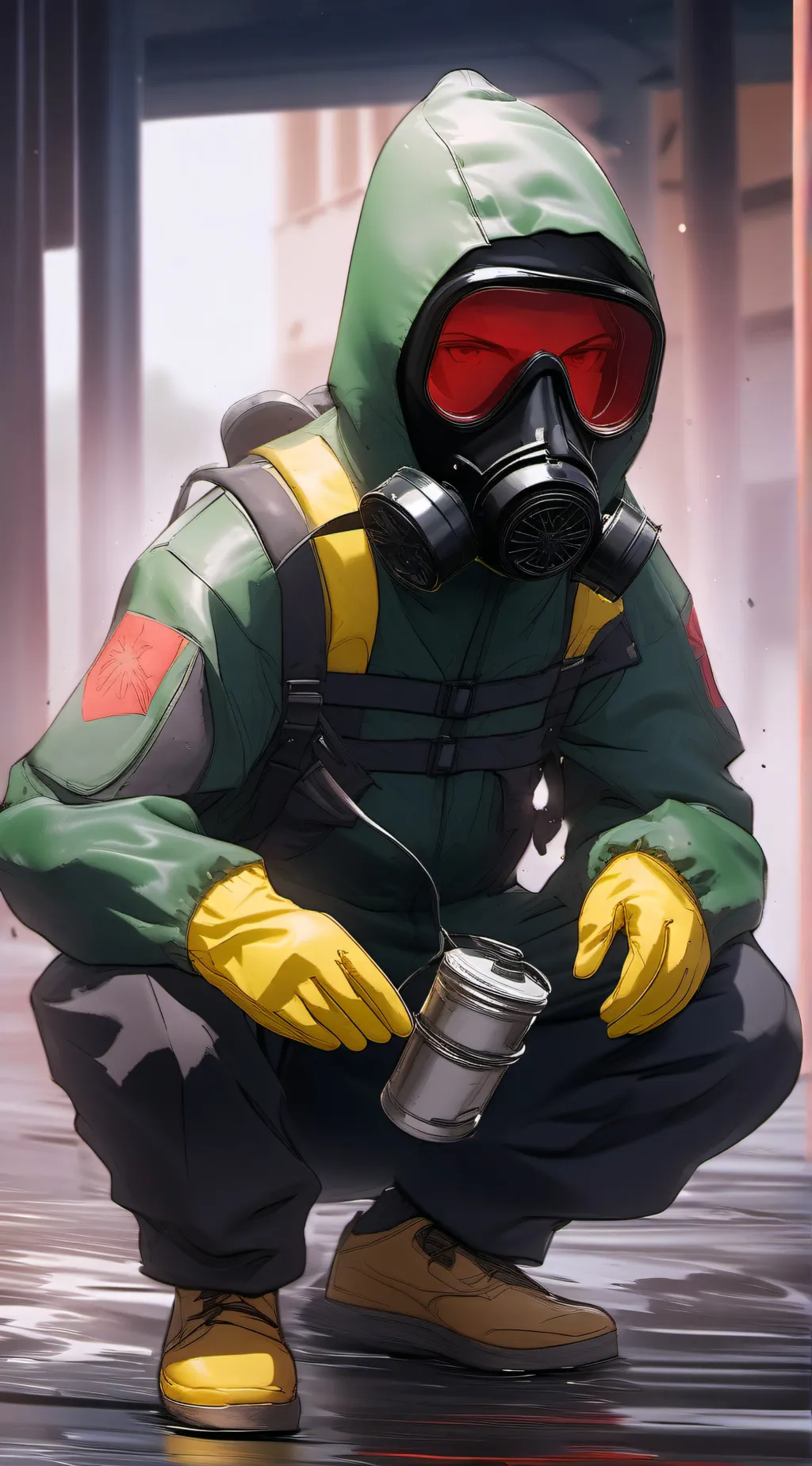 ai character: mha background