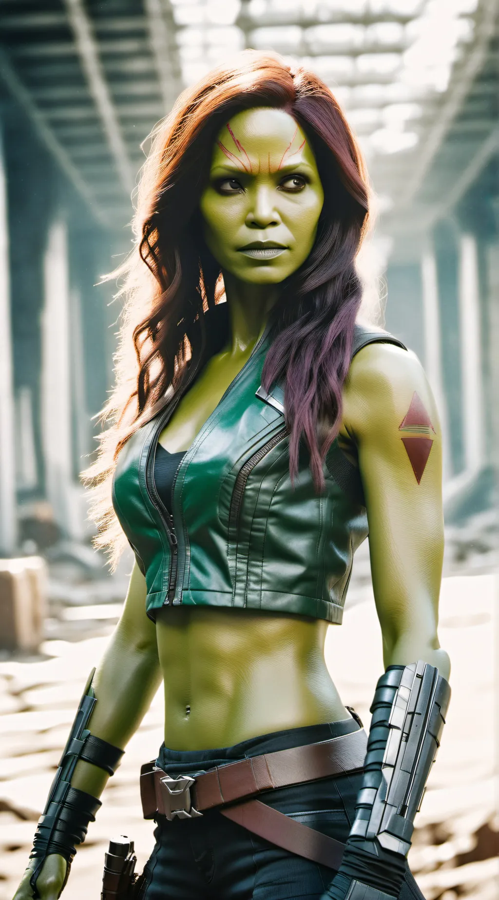 ai character: Gamora  background