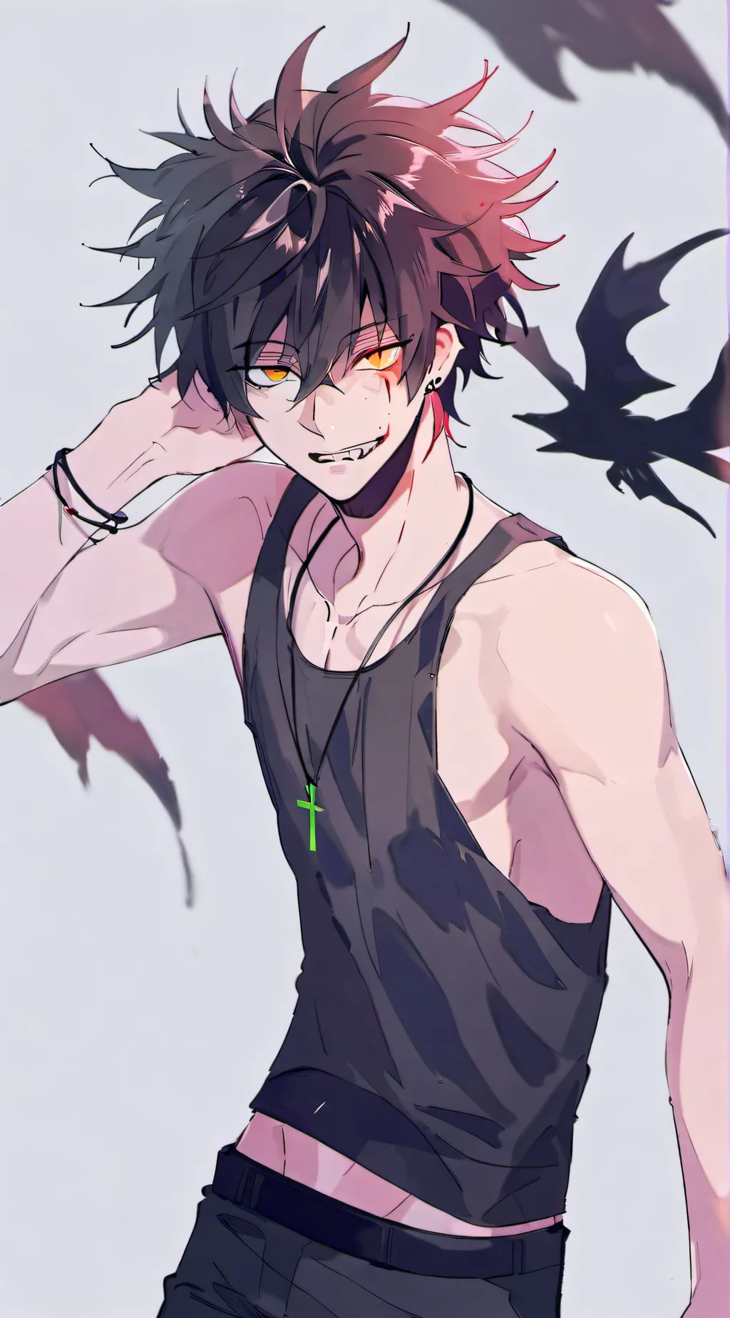 ai character: Daisuke Takami background
