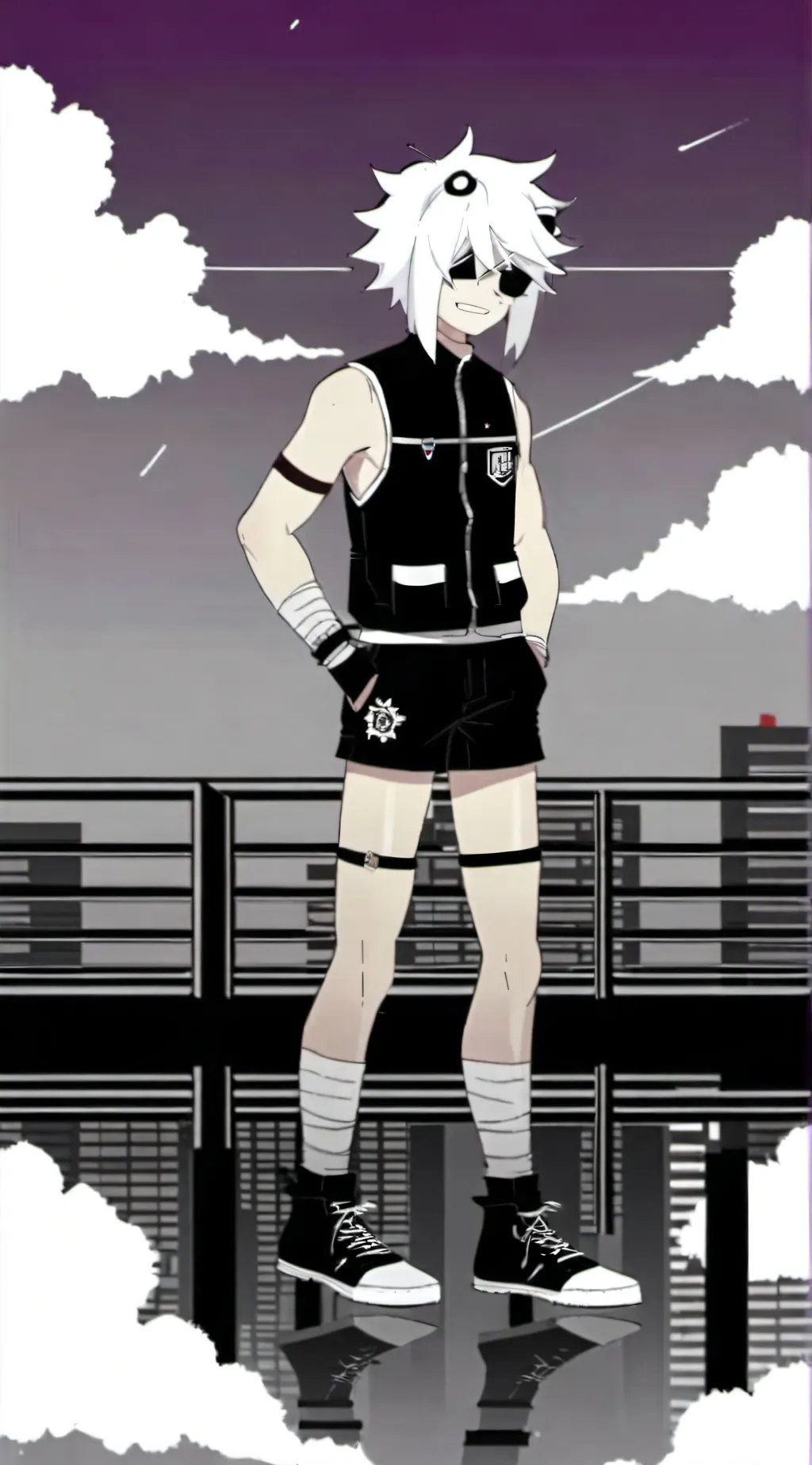 ai character: Oliver fpe💜 background