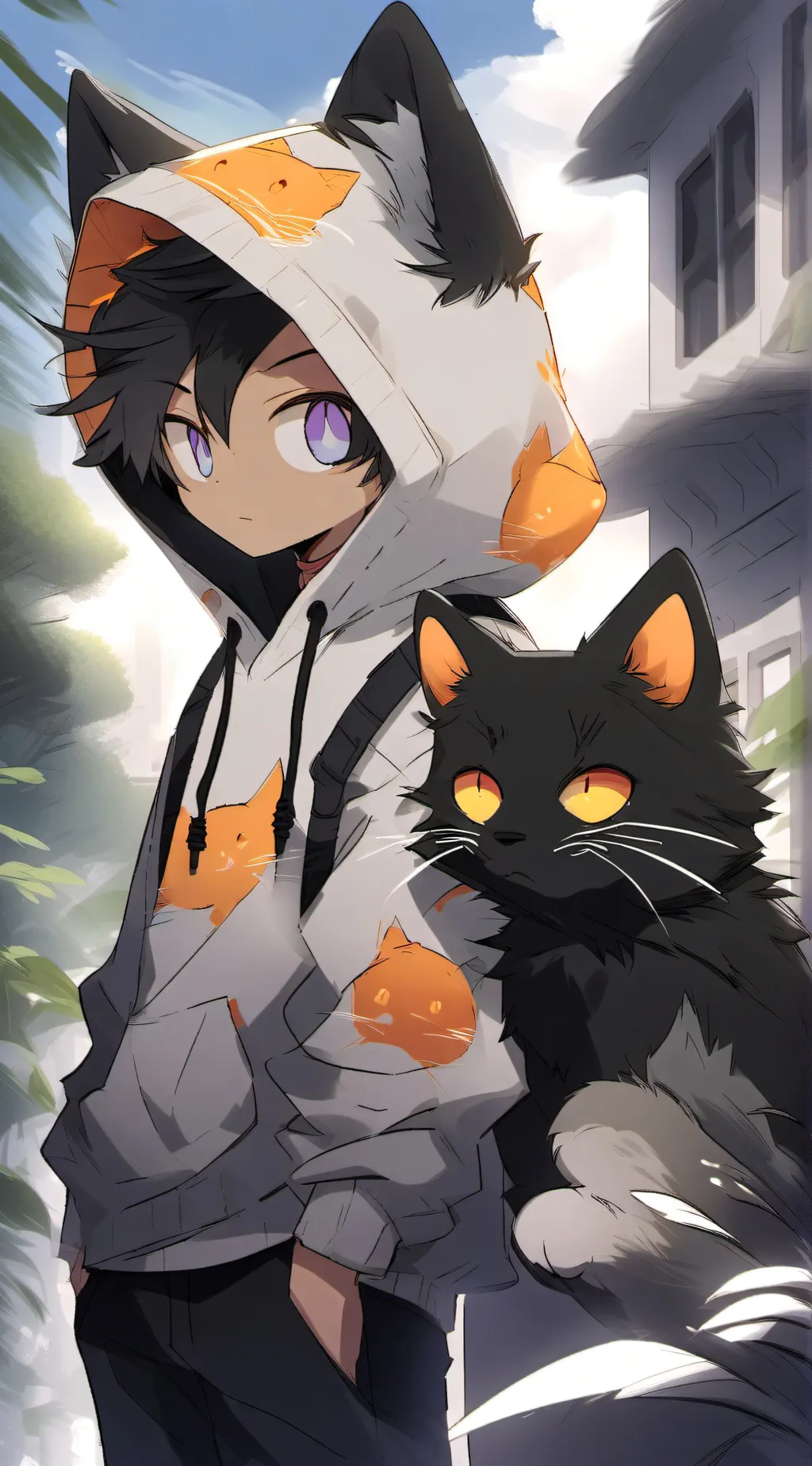 ai character: y/n neko remake background