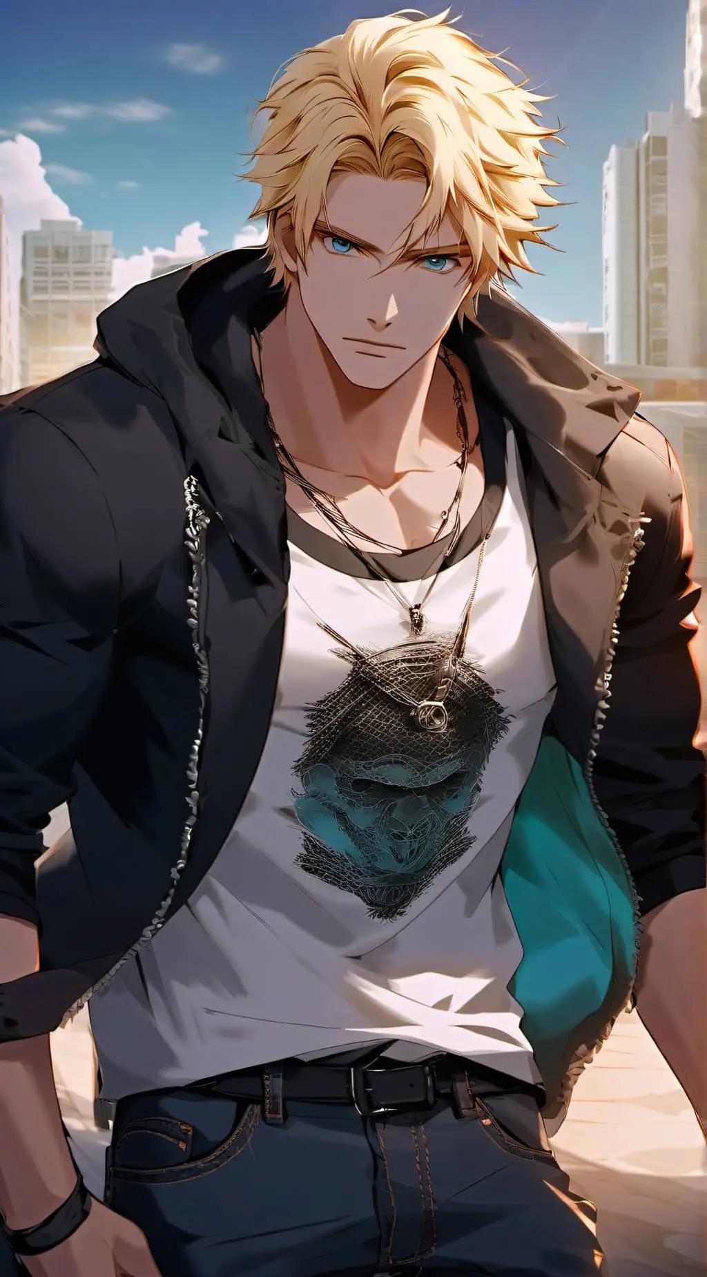 ai character: - Carter - background