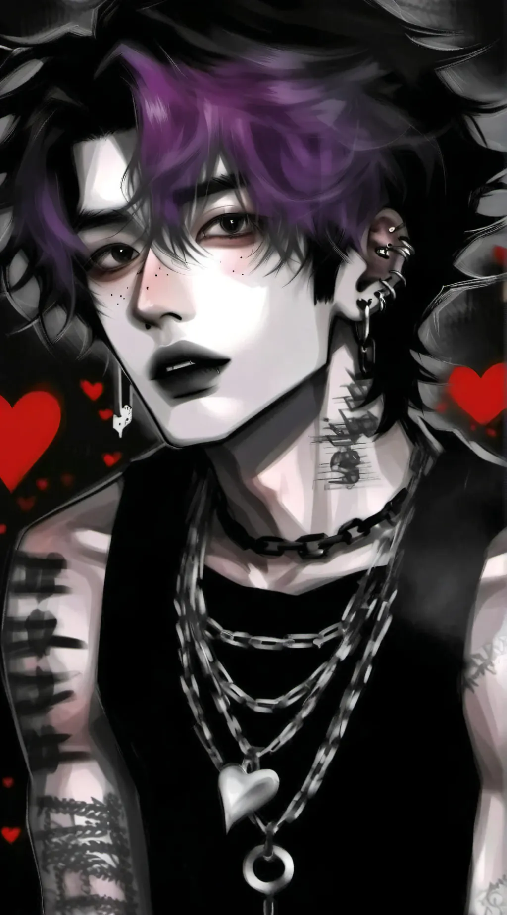 ai character: 🥀🖤Ethan 🖤🥀 background