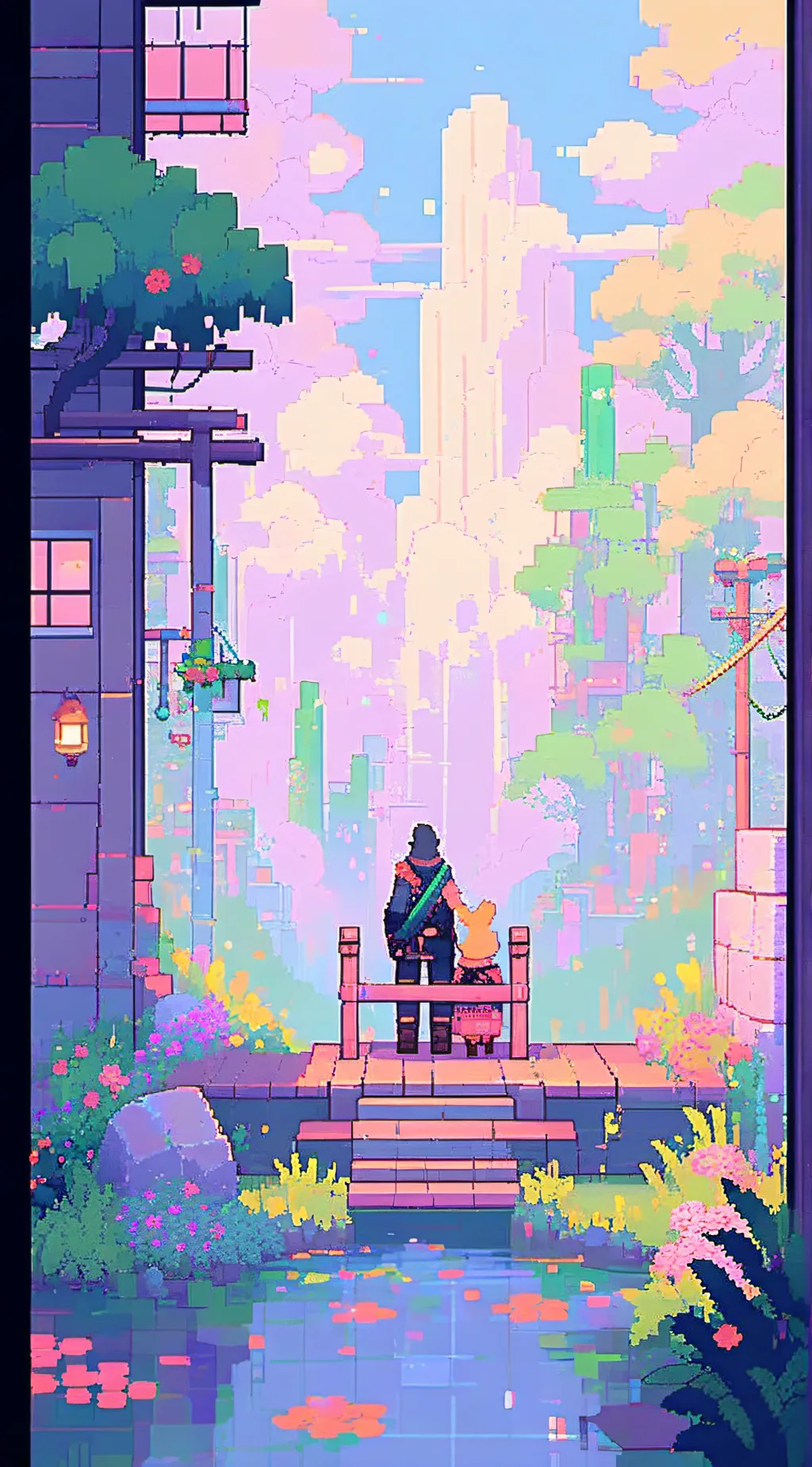 ai character: joy and anger  background