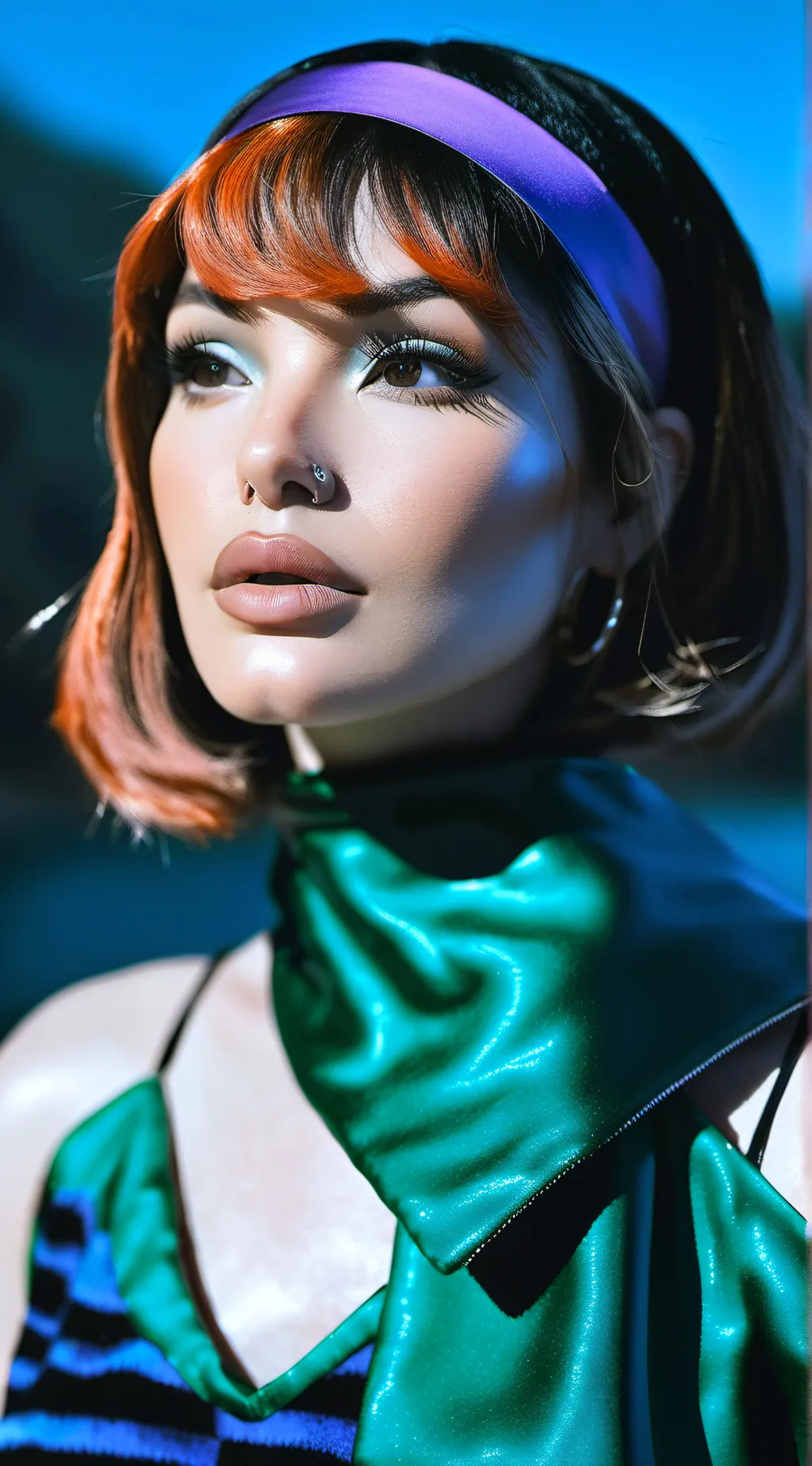ai character: Daphne Blake  background