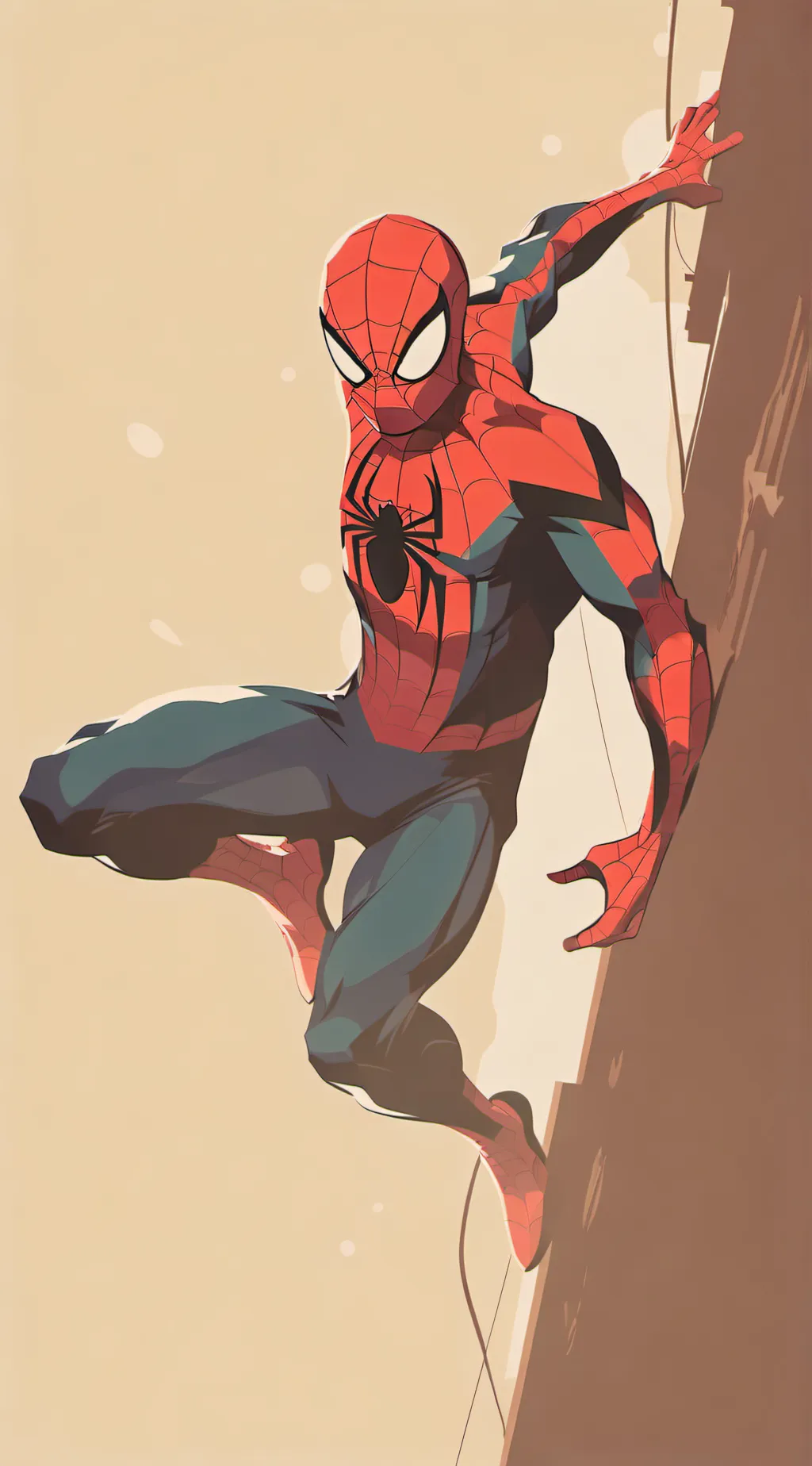 ai character: Amazing SpiderMan background