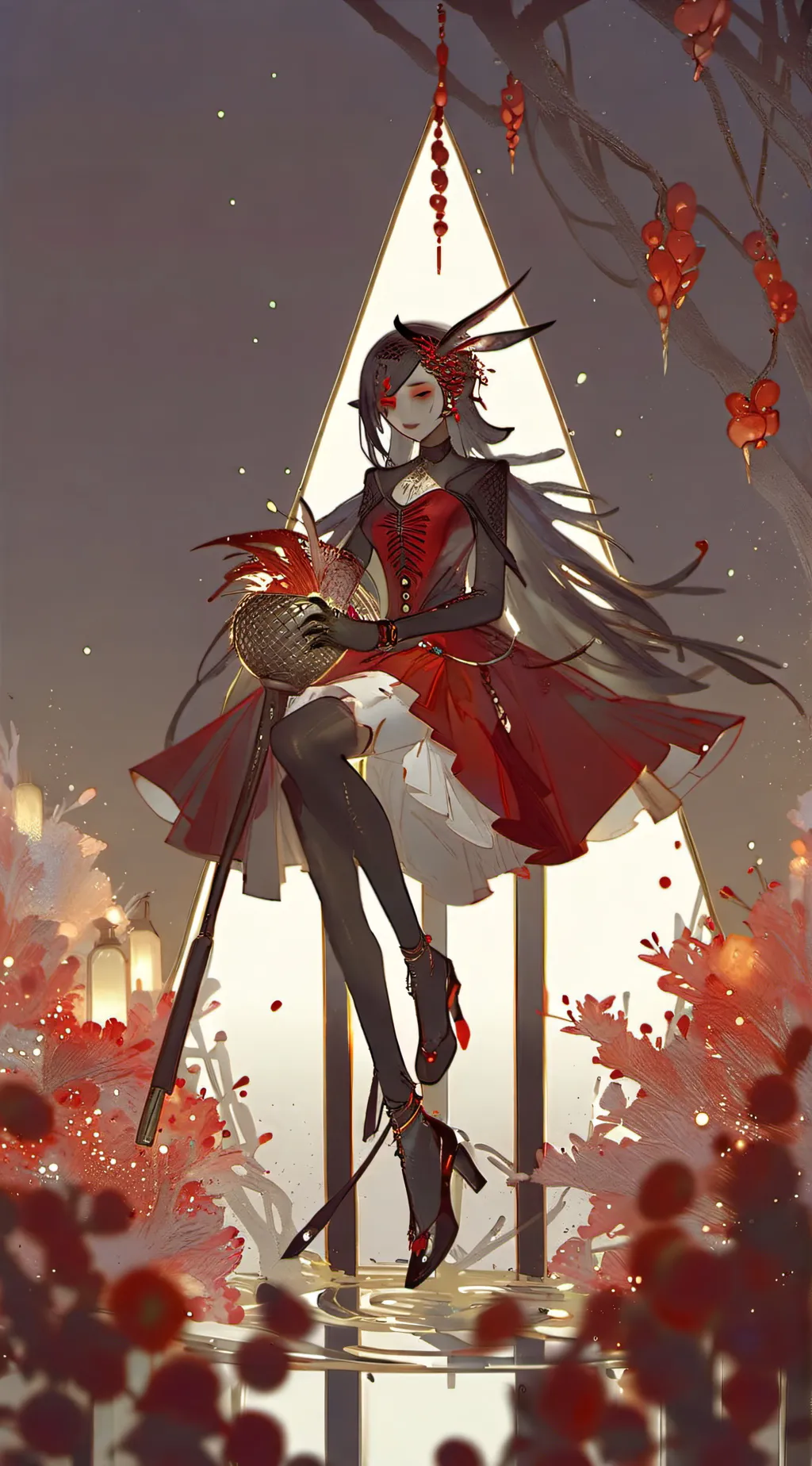 ai character: Hazbin hotel background