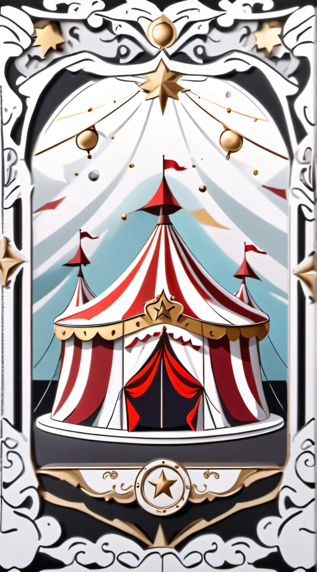 ai character: caine  background