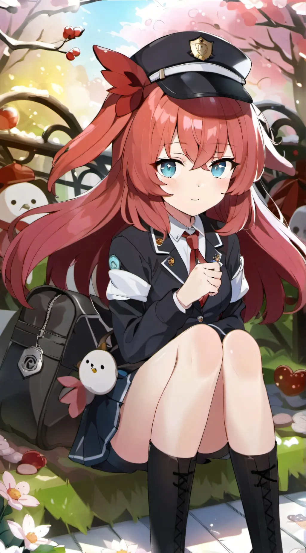 ai character: Ayame background