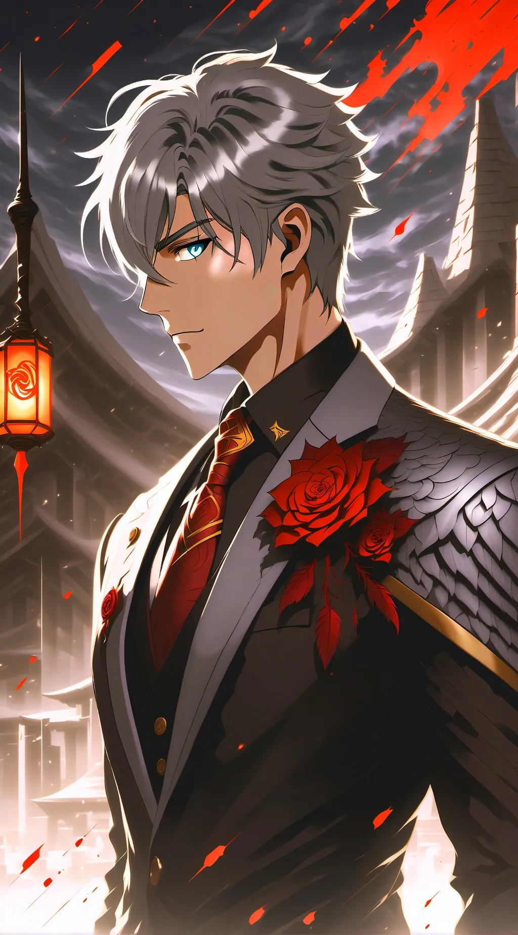 ai character: Avengers:Gods background
