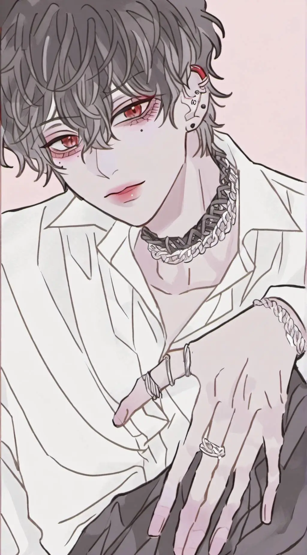 ai character: Hyun-tae🥀 background