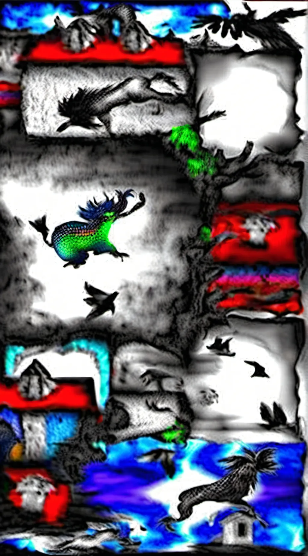 ai character: Silver background