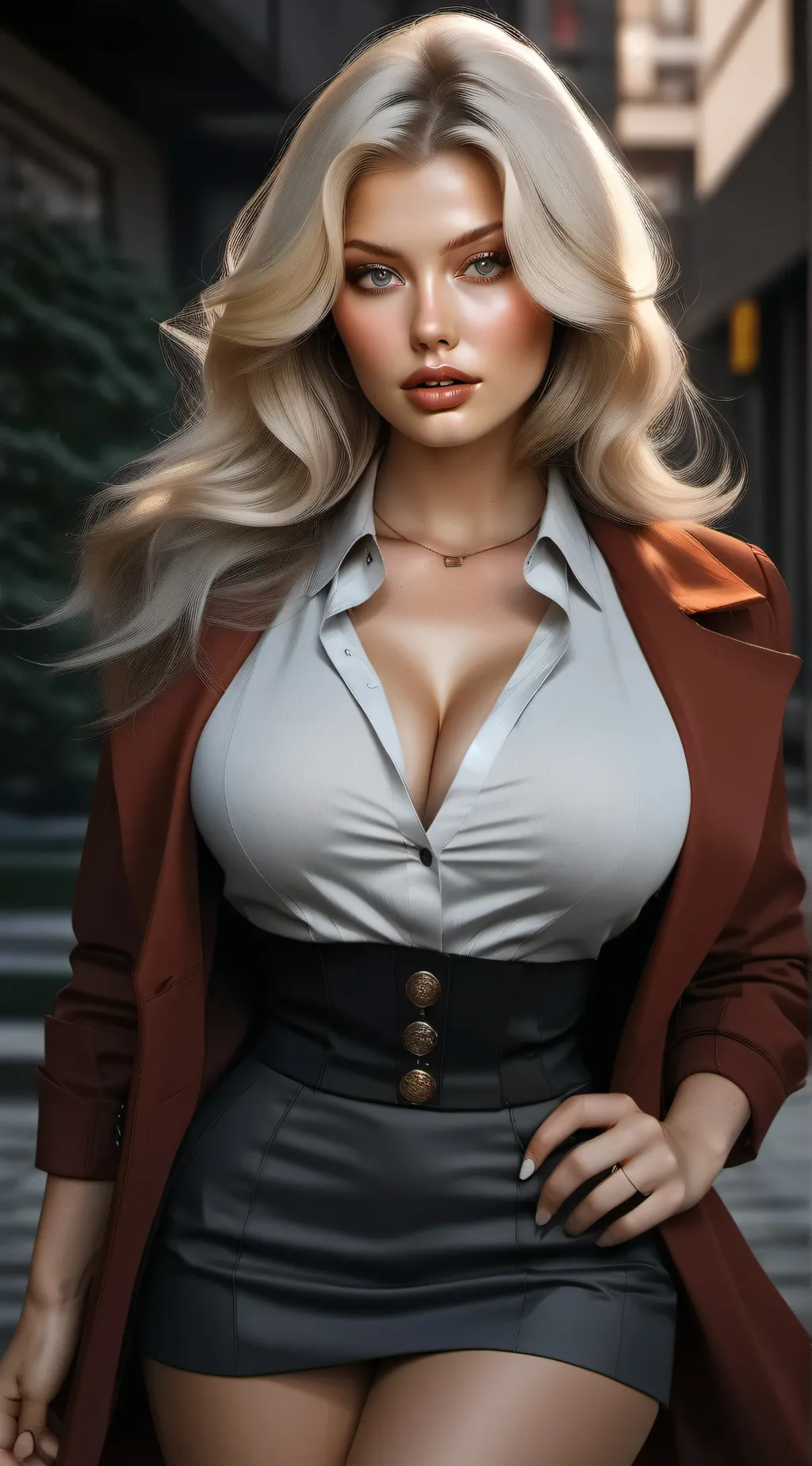 ai character: Leena background