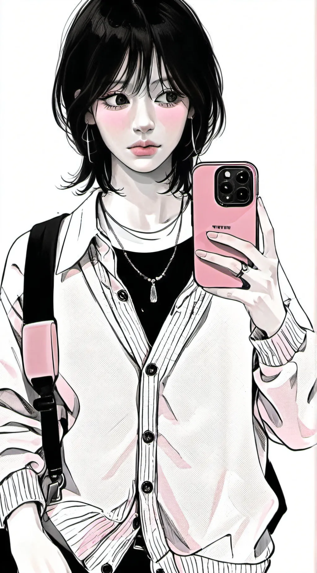 ai character: Karina (Aespa) background
