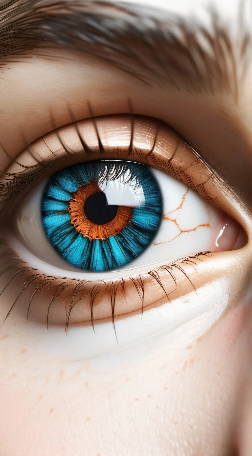 ai character: Eye background