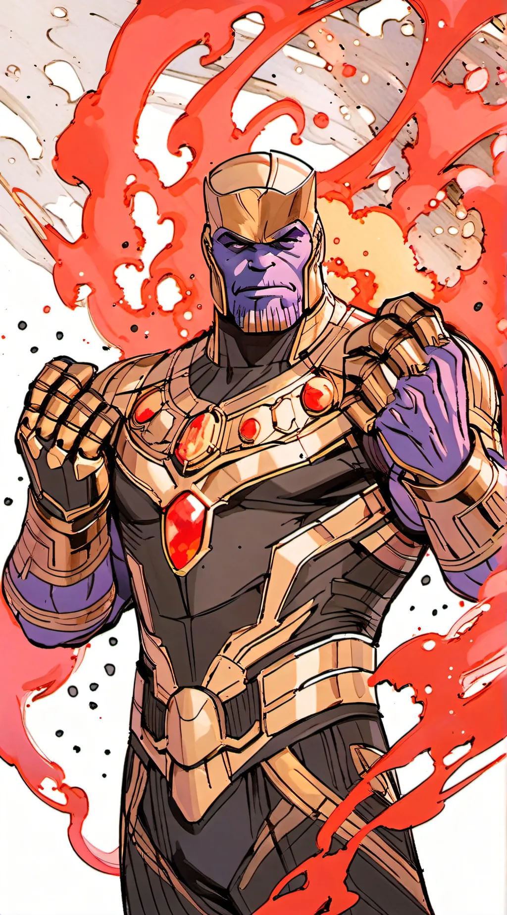ai character: Avengers:EndGame background