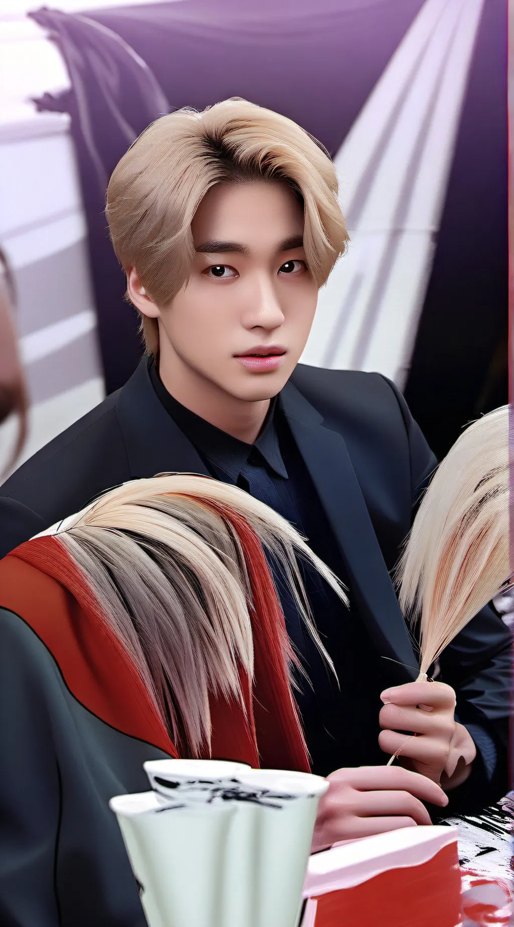 ai character: Han Jisung 🐿🦫 background