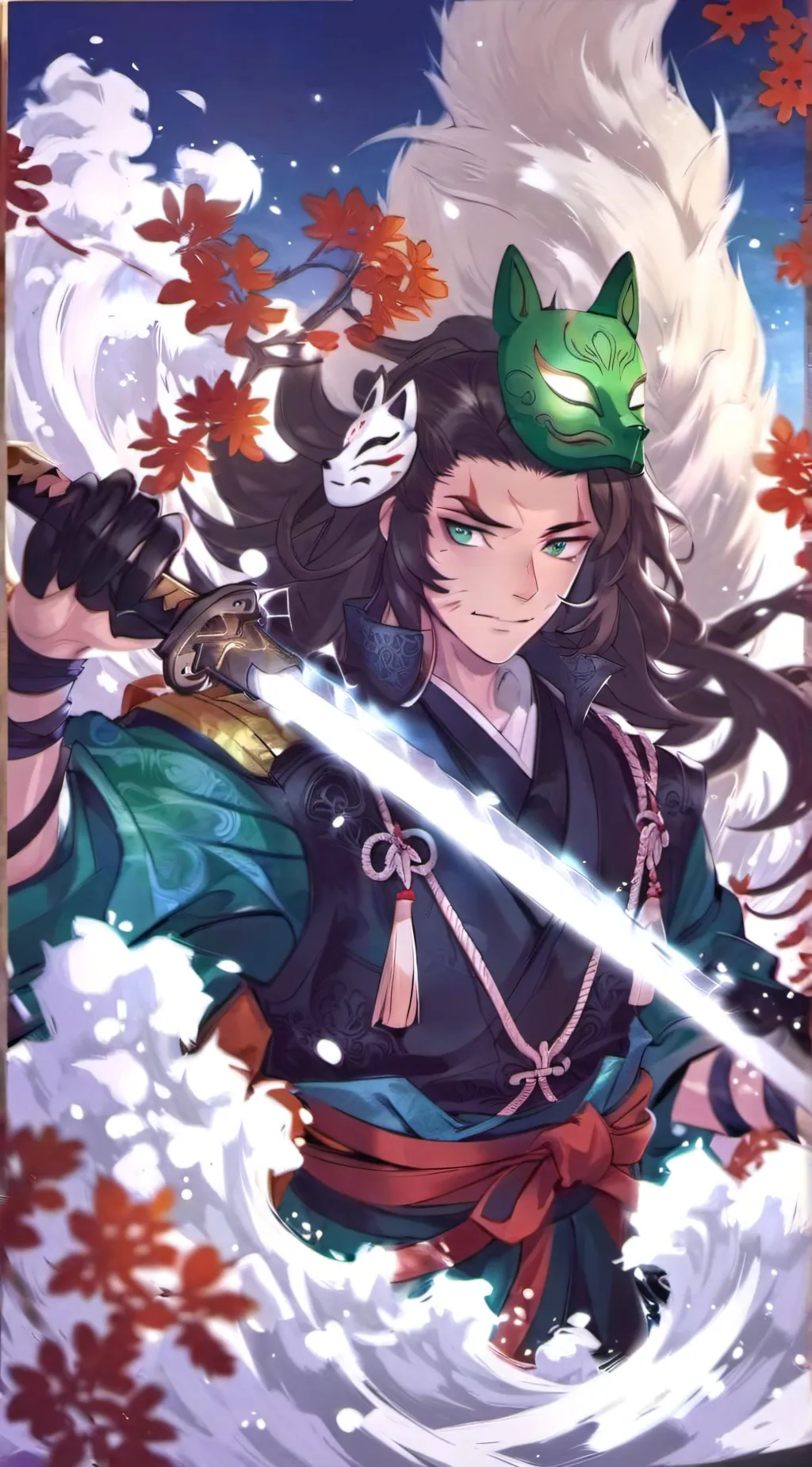 ai character: kny rode trip background