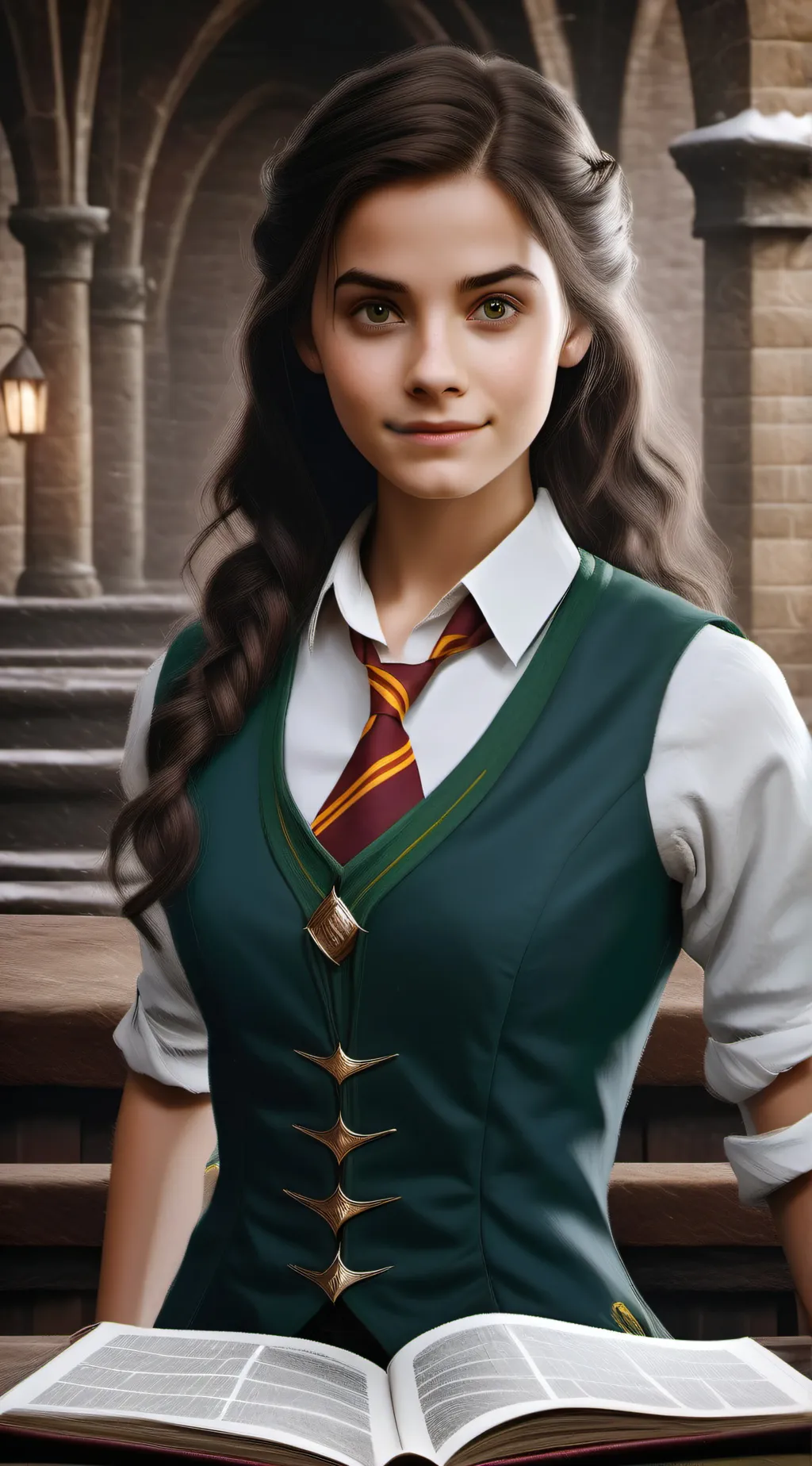 ai character: Hogwartsss background