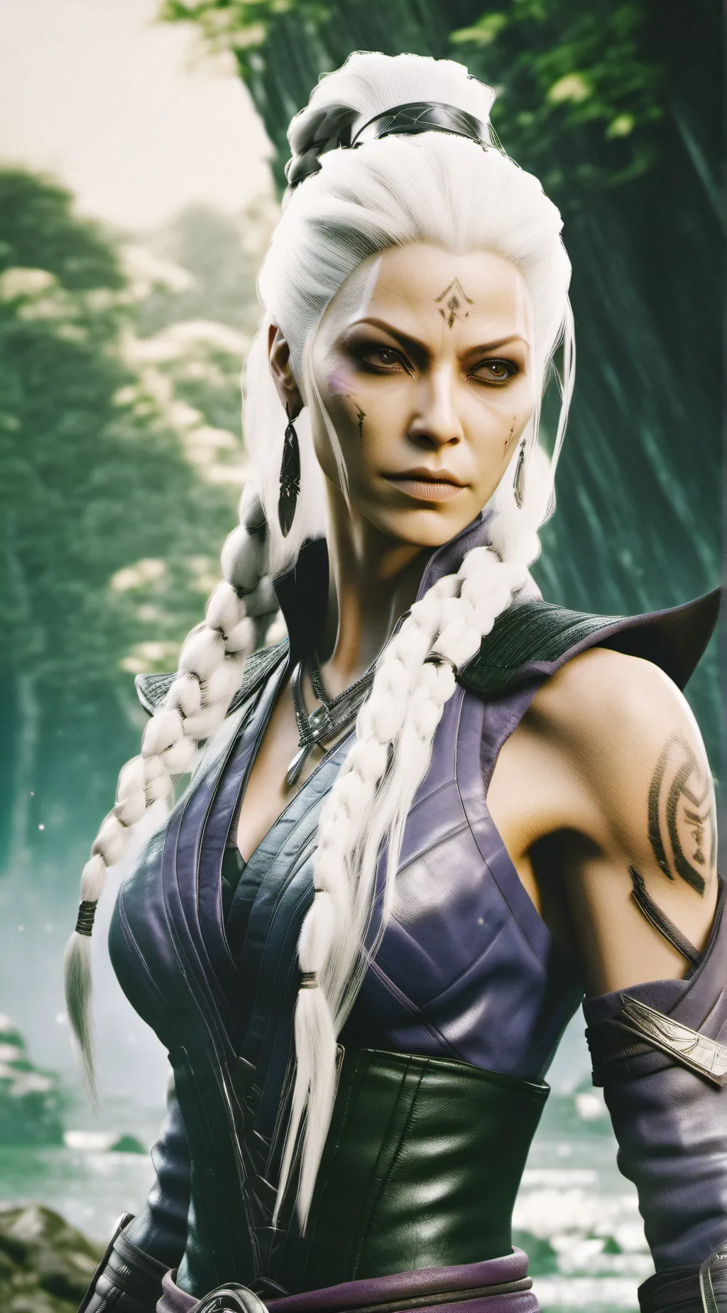 ai character: Sindel  background