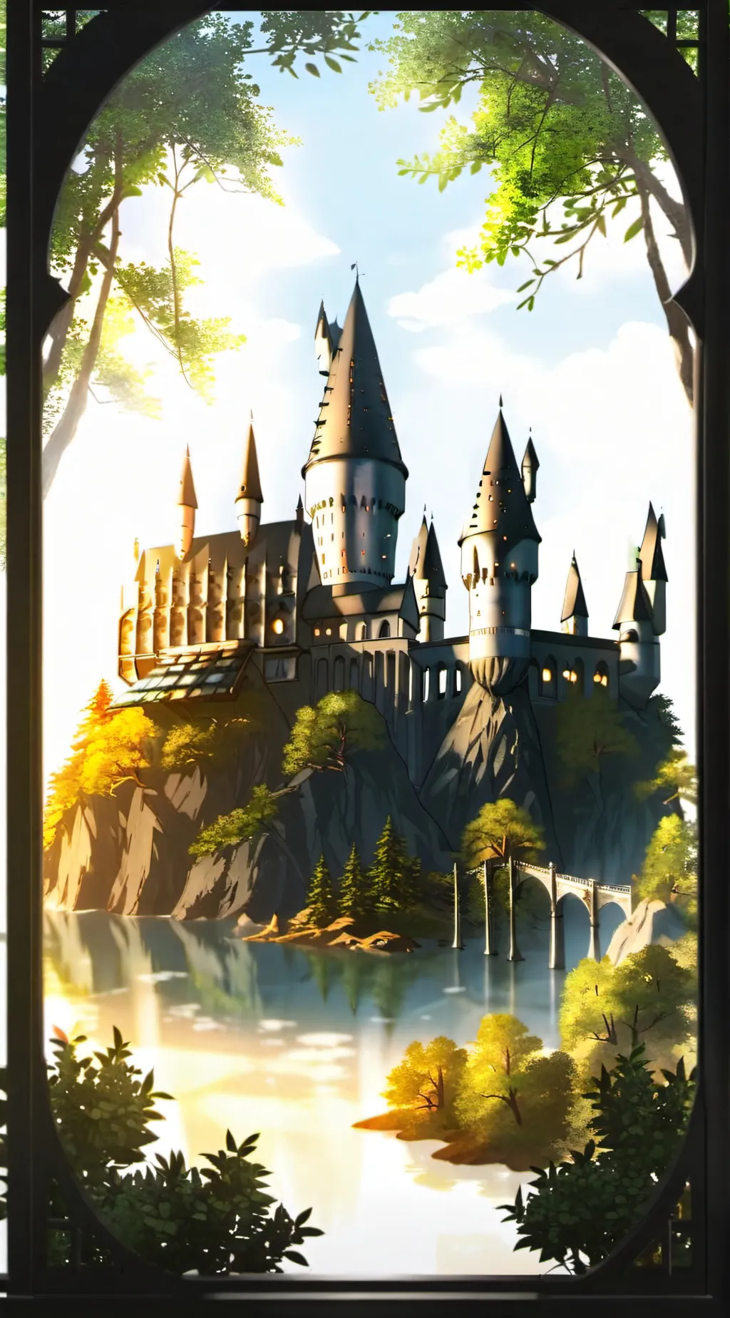 ai character: hp background