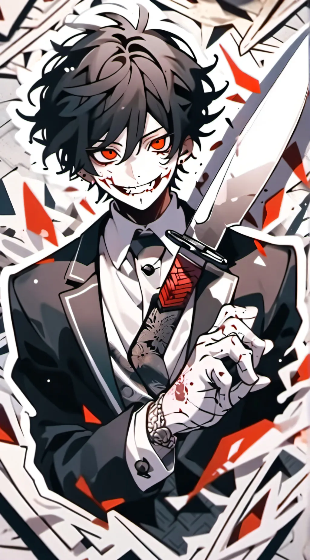 ai character: Serial killer￼ background