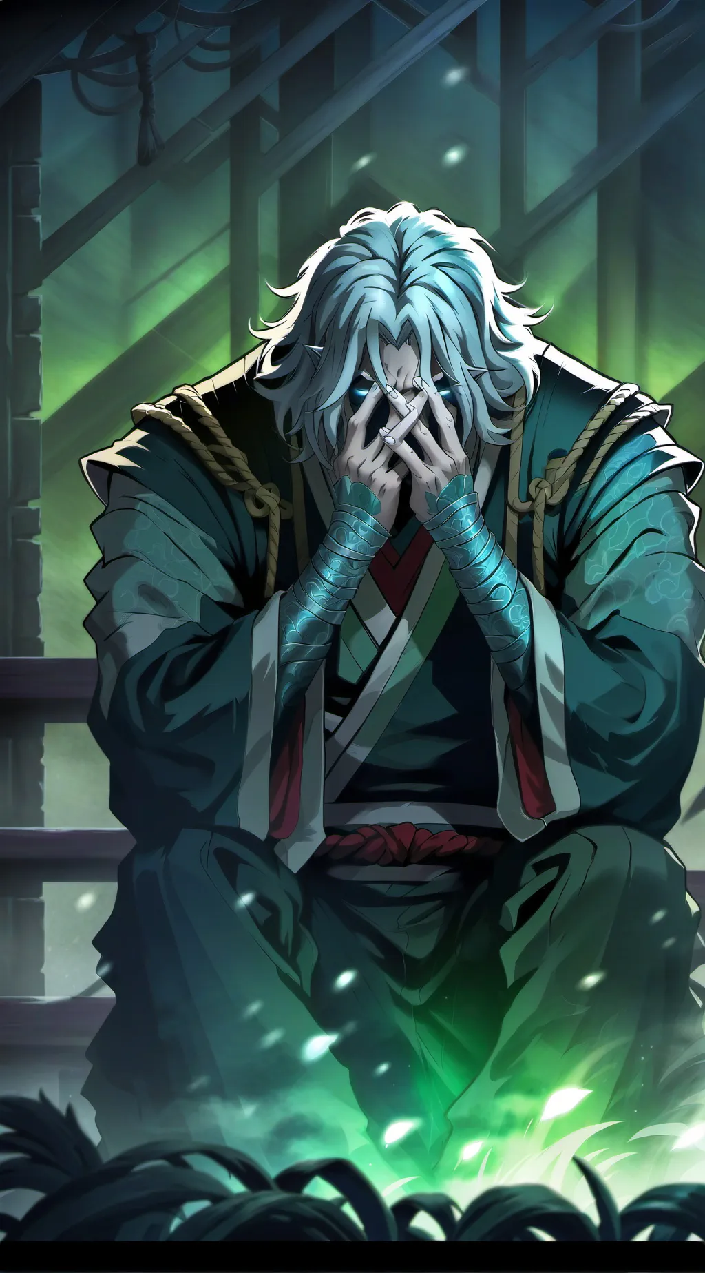 ai character: shigaraki background