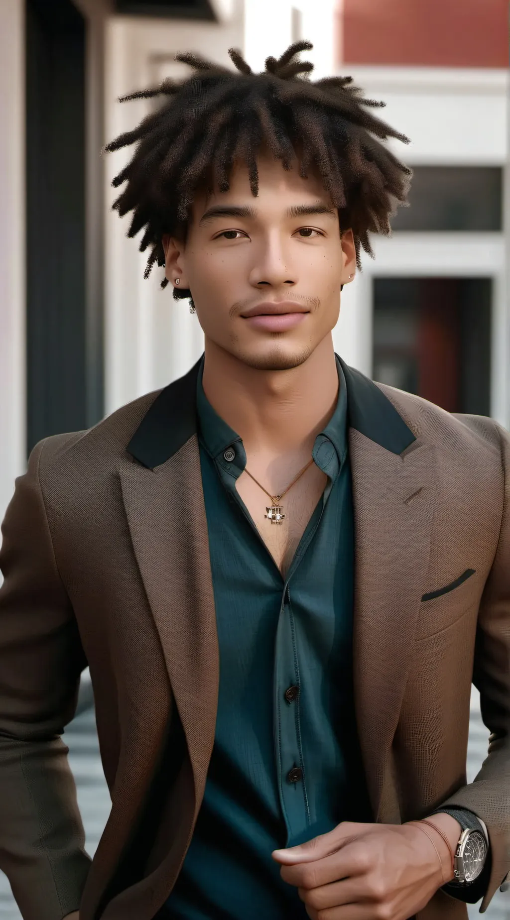 ai character: Elijah  background