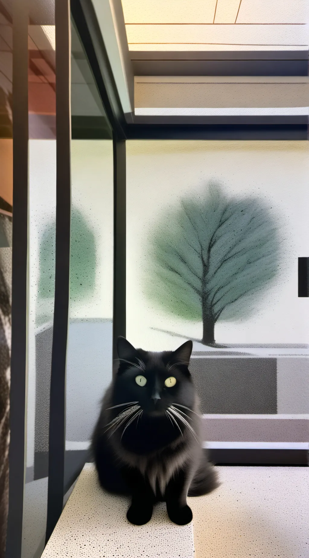 ai character: Think noodles  background