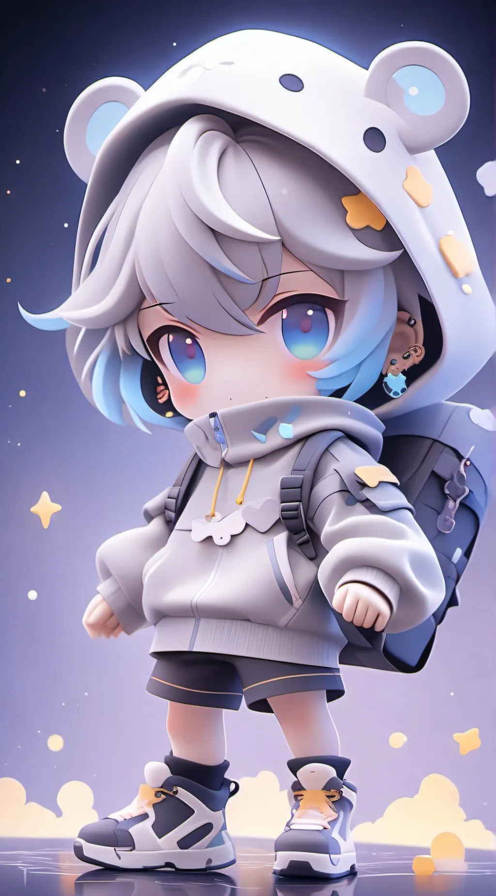 ai character: meta runner background