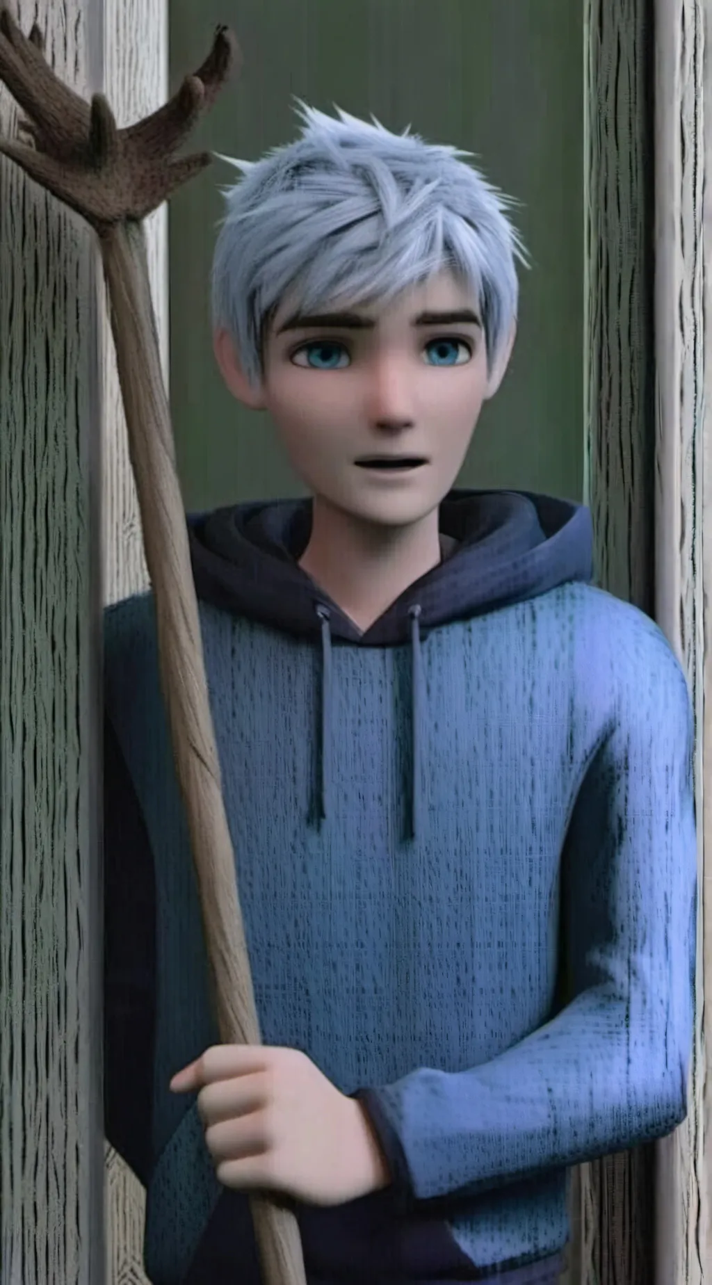 ai character: Jack Frost  background