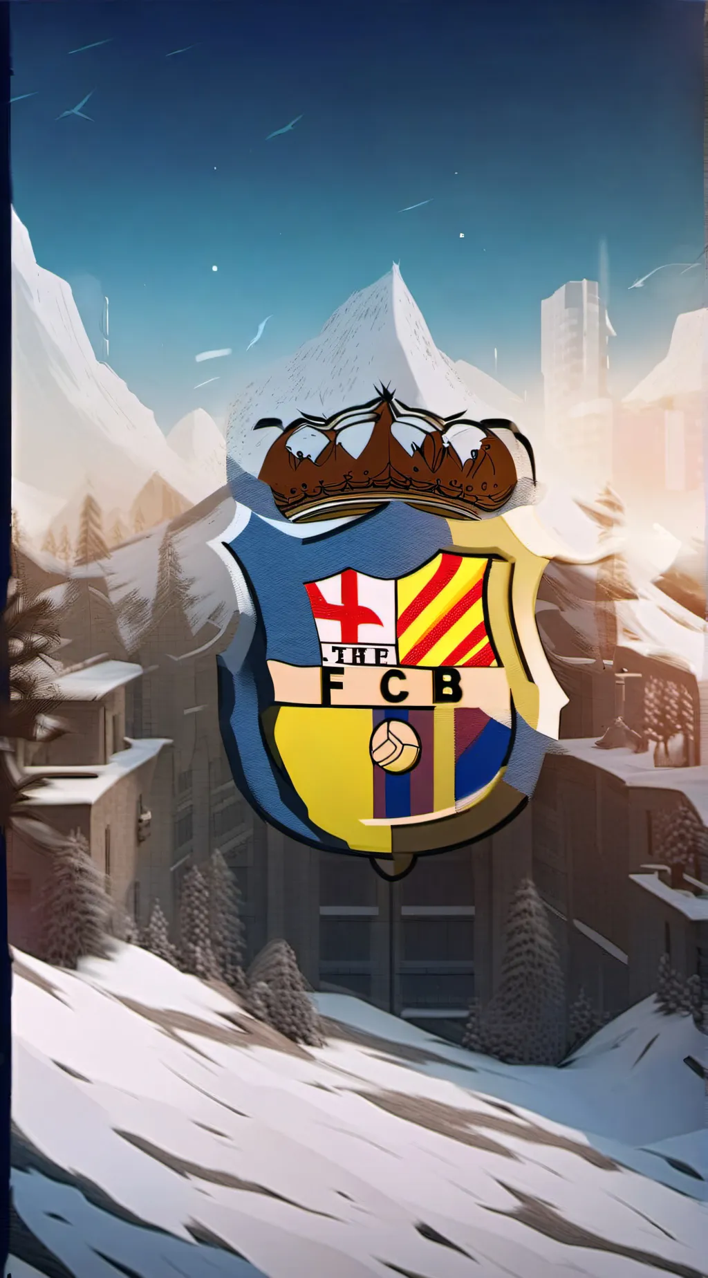 ai character: FC Barcelona  background